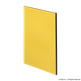 65-2636 | Lite Aluminum Composite Panel: 6mm Thick, Yellow - Image 1