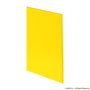 2663-S | Polyvinyl Chloride (PVC) Acrylic Panel: .250" Thick, Smooth, Yellow - Image 1