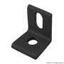 2430-Black | 15 Series & Ready Tube Panel Mount Bracket - Image 1