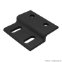 2493-Black | 10 Series Single Arm Wide Mesh Retainer - Image 1