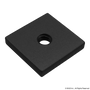 2492-Black | 10 Series Narrow Backing Plate - Image 1