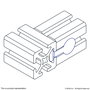 3395 | 10 Series 10-32 Standard Anchor Fastener Assembly - Image 5