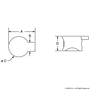 25-3391 | 25 Series Black Anchor Fastener Cam Only - Image 2