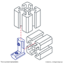 33440 | Hidden Corner Connector: Inside-Inside - Image 3