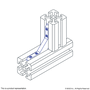 40-3368 | 90 Degree Inside Corner Connector - Image 5