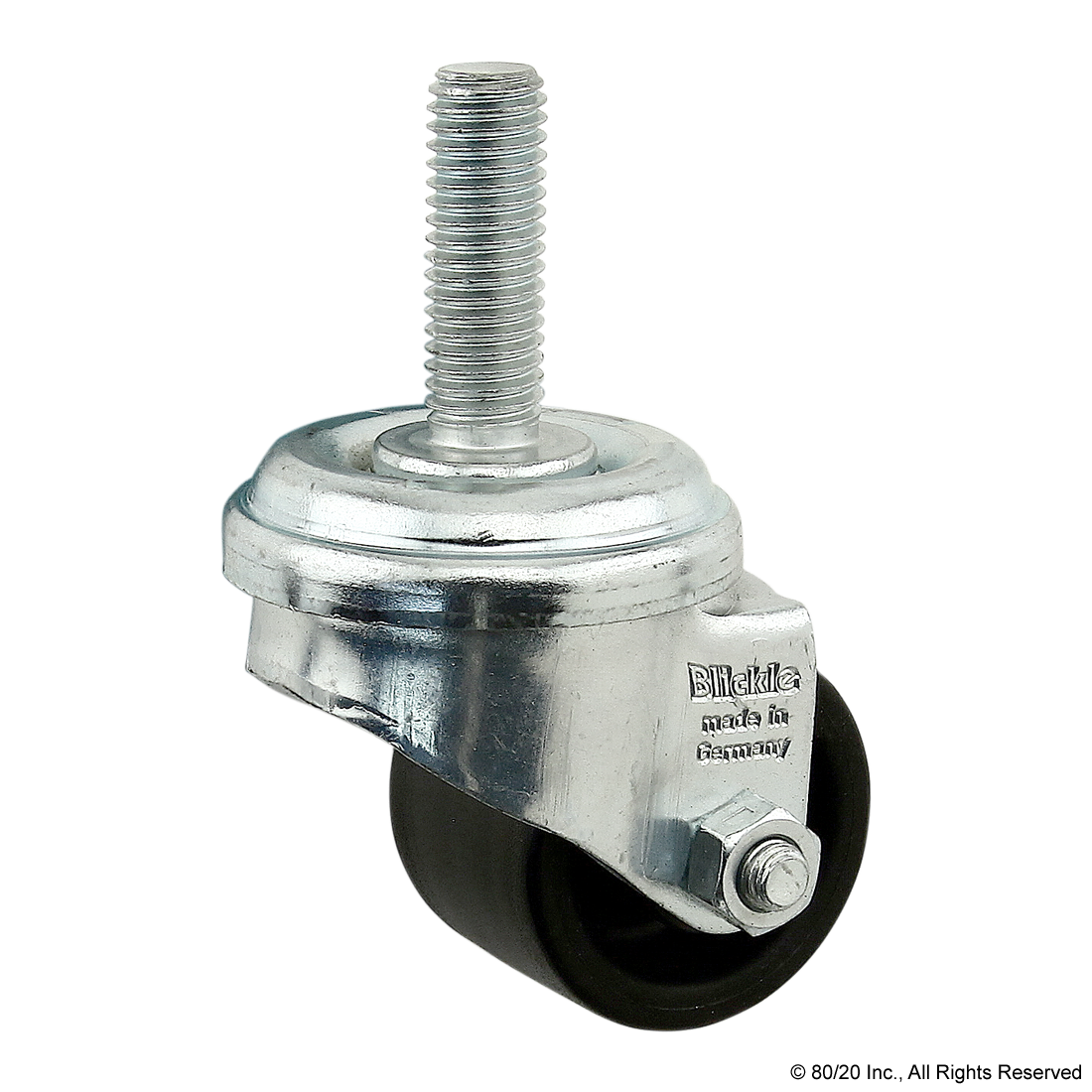 652340 Threaded Stem Swivel Caster M10 x 30mm CPI Automation