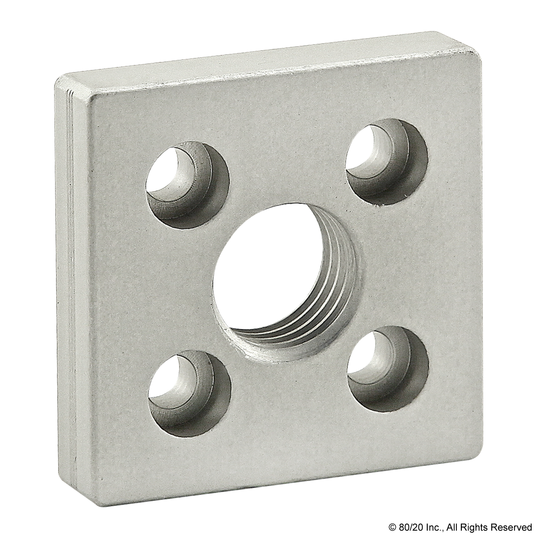 252362 25 Series 5 Hole Center Tap Base Plate 50mm x 50mm with