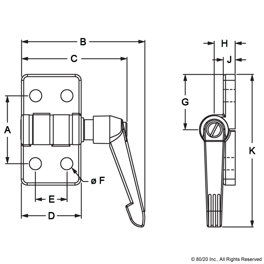 80/20: Locking Hinge Overview 