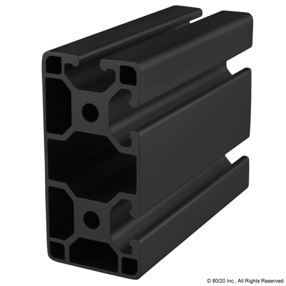 40-4083-Lite-Black-FB | T Slotted Aluminum Profiles | CPI Automation