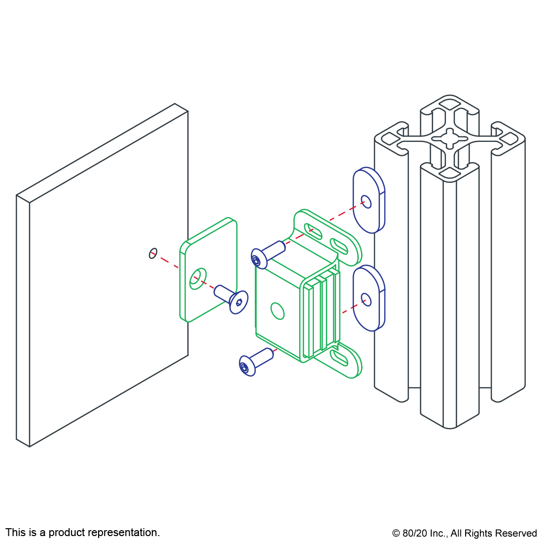 9315 Quick Frame Door Catch CPI Automation