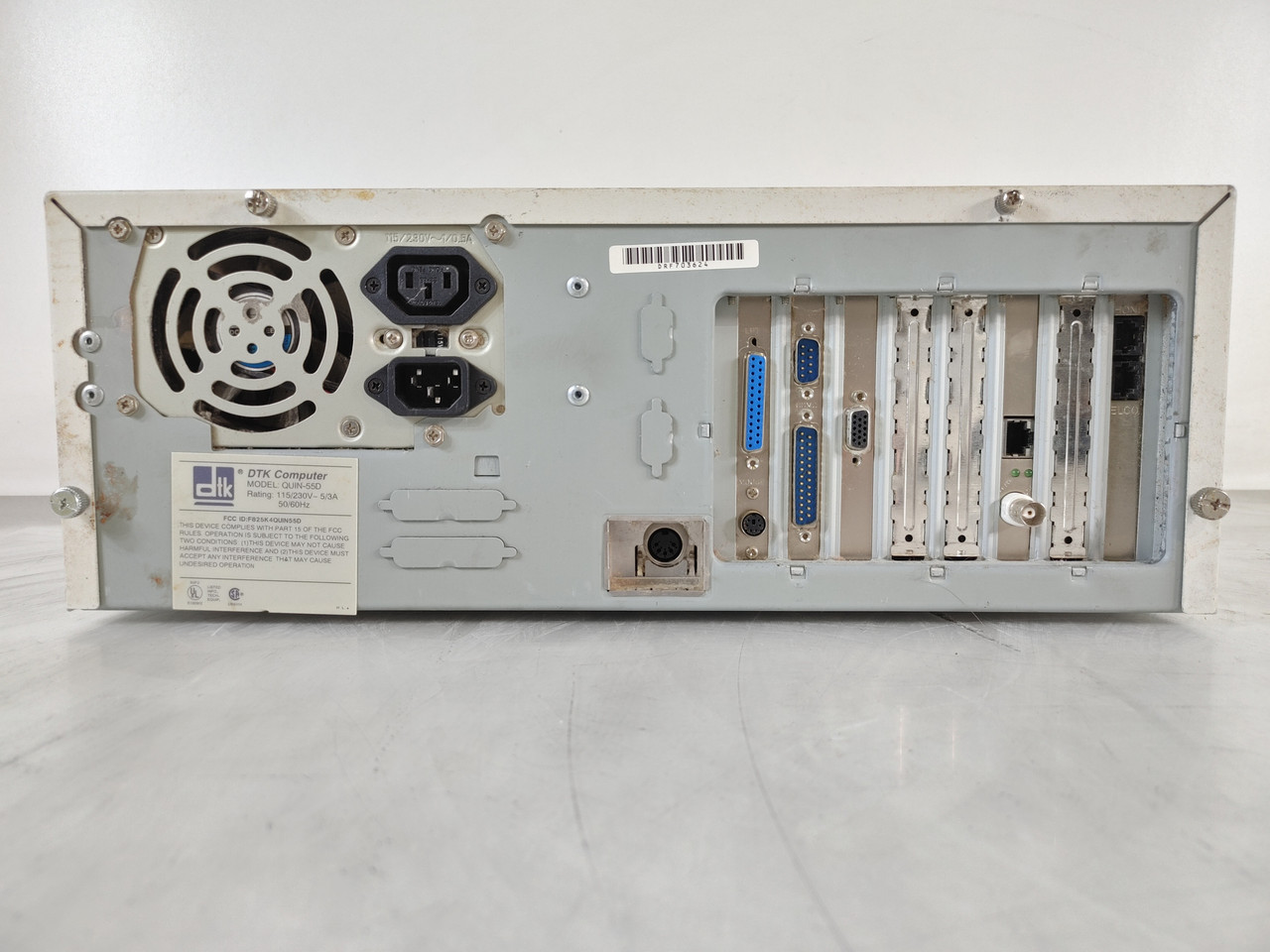 Vintage DTK Quin-55D Intel Pentium 166 MHz 16 MB SIMM Desktop at