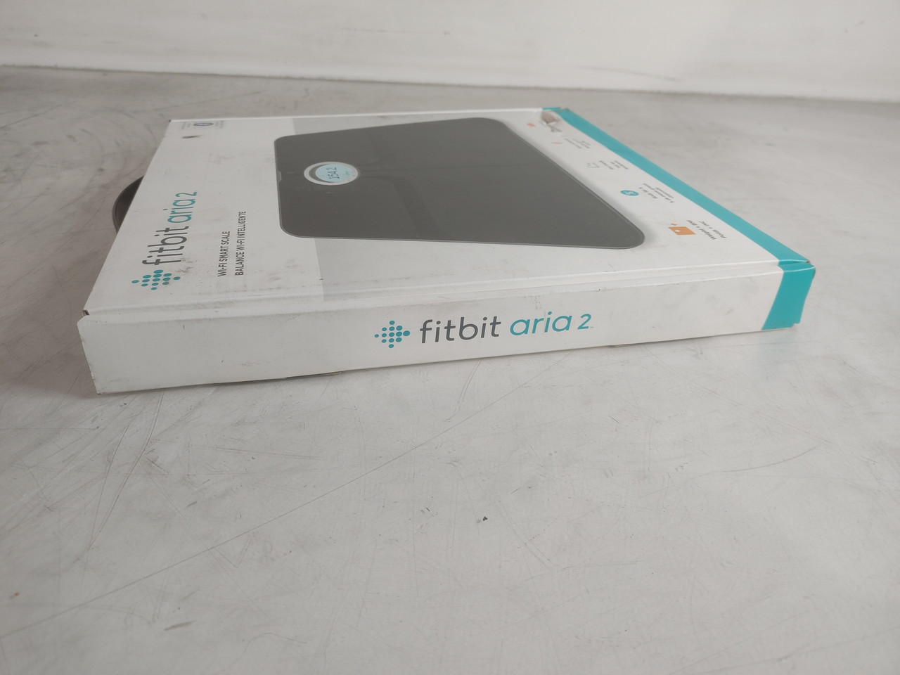 New Fitbit Aria 2 Wi-fi Smart Scale - Body Fat Percent BMI at TR