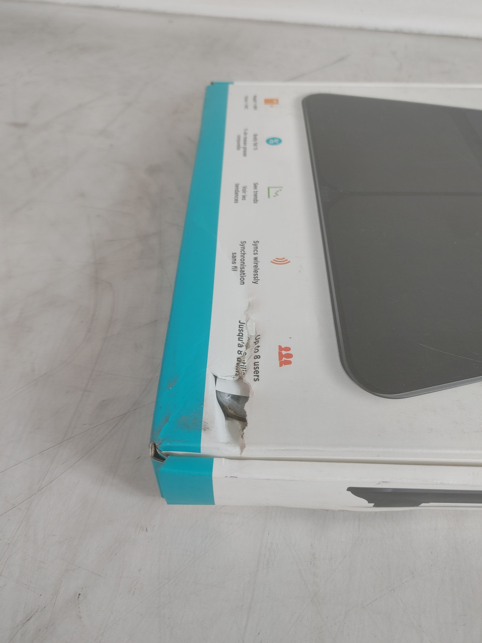 New Fitbit Aria 2 Wi-fi Smart Scale - Body Fat Percent BMI at TR