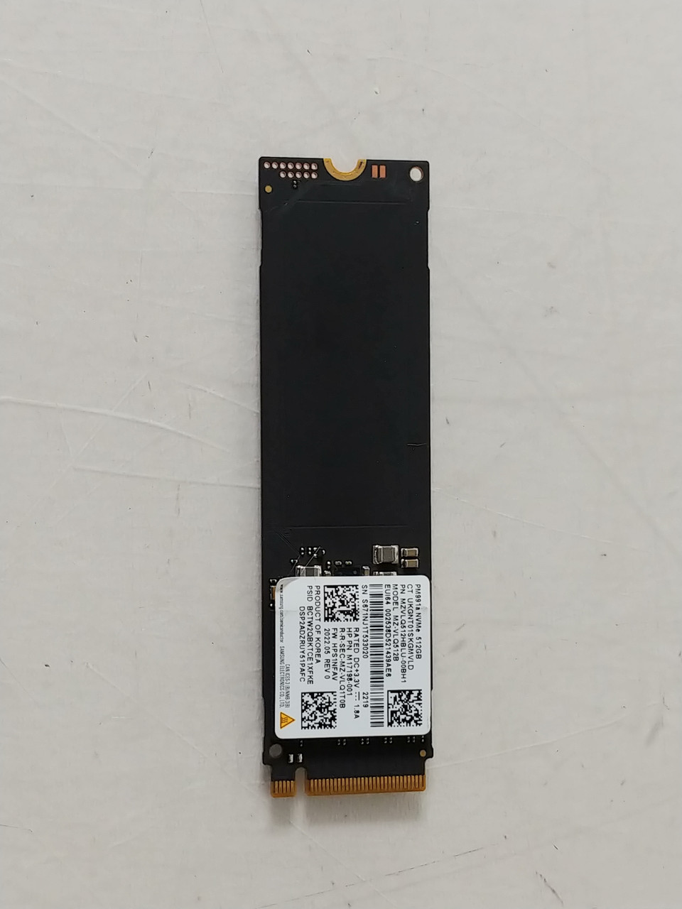 Samsung PM991a MZ-VLQ512B 512 GB NVMe 80mm Solid State Drive at TR