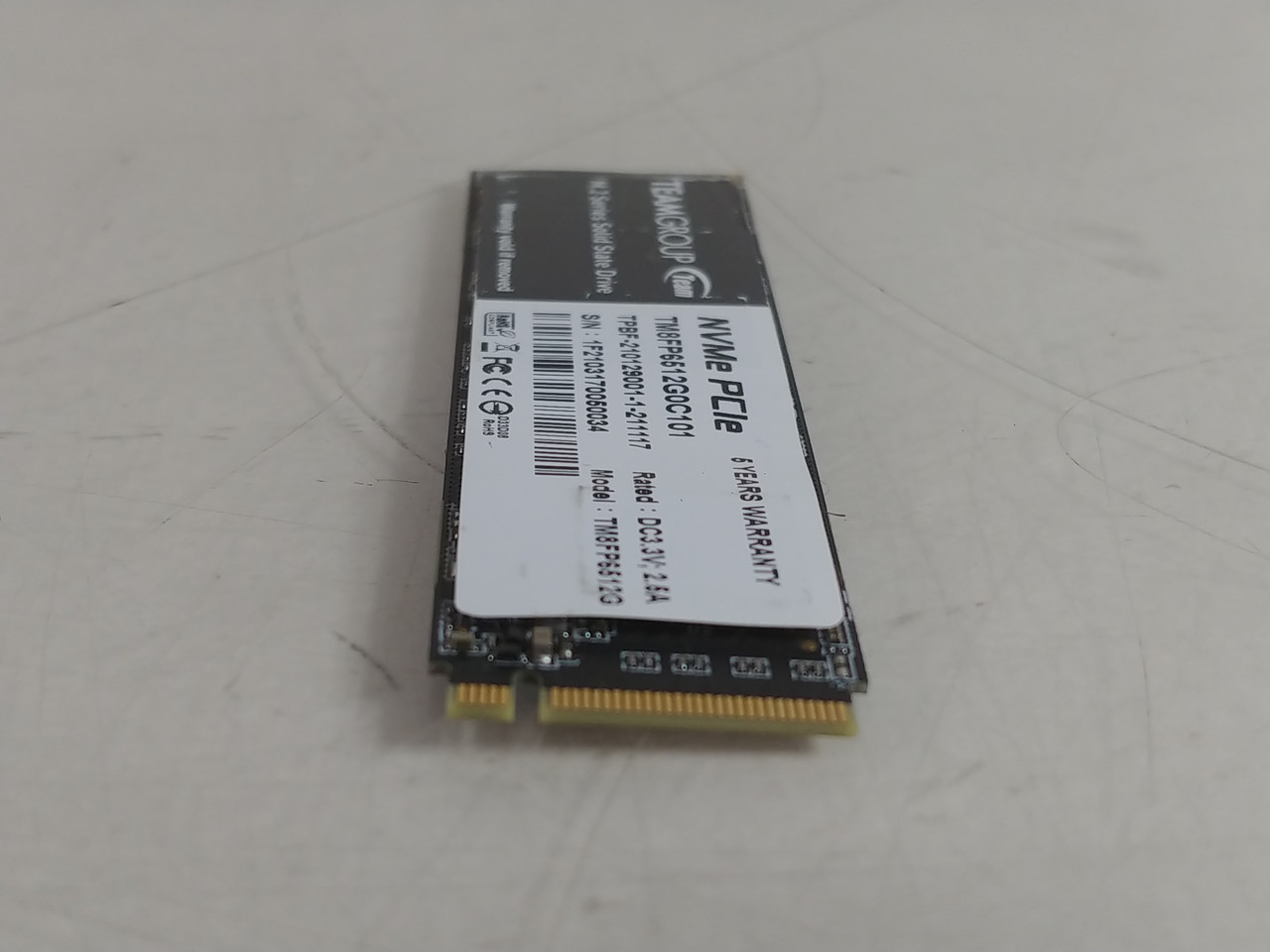 TEAMGROUP TM8FP6512G 512 GB NVMe 80mm Solid State Drive at TR