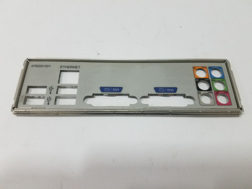 Lot of 5 HP 670960-001 I/O Shield For Pavillion P6 Desktop Motherboard