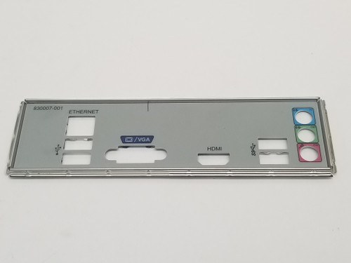 HP I/O Shield for Slimline 410-010 822766-001 Motherboards