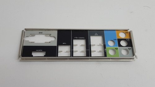 Shuttle SH67H000 I/O Shield for SH67H3 Motherboards