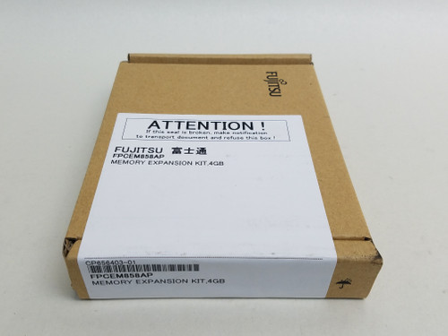 New Fujitsu FPCEM858AP 4GB PC3-12800S 1Rx8 DDR3L SDRAM Upgrade Module