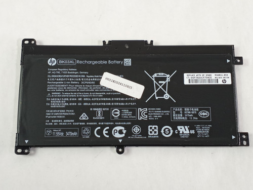 HP 916811-855 3470mAh 3 Cell Laptop Battery for Pavilion X360 14-BA