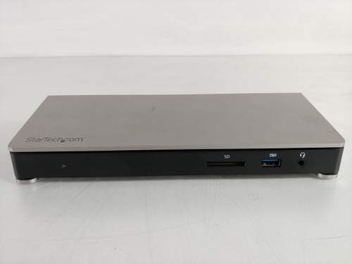 Lot of 2 StarTech Dual 4K Monitor Thunderbolt 3 Laptop Dock TB3DOCK2DPPD