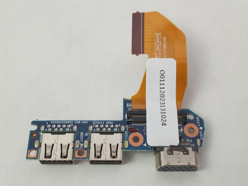 HP 6050A2559201-USB-A02 Laptop VGA USB Board For EliteBook 840 G1 G2