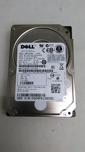 Toshiba Dell MBD2300RC 300 GB 2.5 in SAS 2 Enterprise Hard Drive