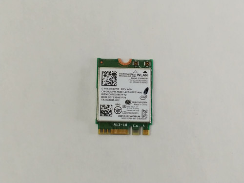 Dell N2VFR Wireless-AC 3160 802.11ac M.2 Wireless Card + Bluetooth