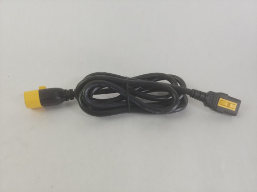 Lot of 2 Volex VAC14KC 18" Volex V-Lock Locking Power Cord