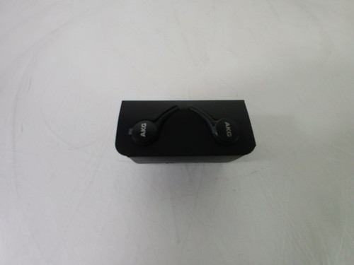 Lot of 2 Samsung AKG EO-IG955 3.5mm Earbud Headphones with Microphone - Black