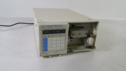 Shimadzu LC-10AT Liquid Chromagraph HPLC Pump Flow-Parts A2