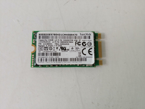 Lot of 10 SanDisk U110 SDSA6MM-016G-1001 16 GB M.2 2242 42mm Solid State Drive
