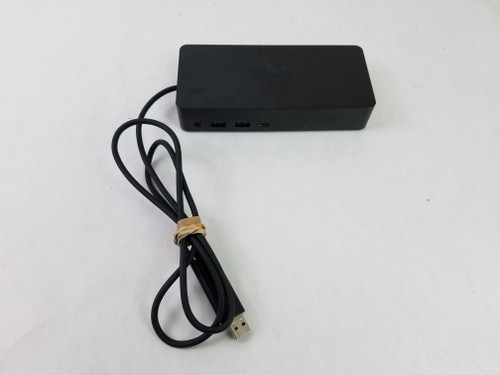 Lot of 2 Dell MKX27 D6000 USB 3.0 C Ultra HD 4k HDMI Laptop Docking Station