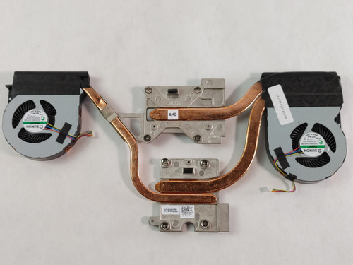 Lot of 2 Dell DGTVT 4-Pin BGA 1440  Heatsink and Fan For Precision 15 7510