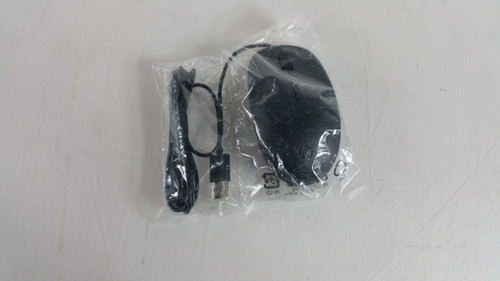 New HP M27537-001 Wired Wheel USB 3 Button Standard Mouse Black