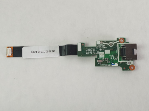 Lot of 2 Lenovo ThinkPad T590 Laptop LAN Ethernet Board W/ Cable NS-B905