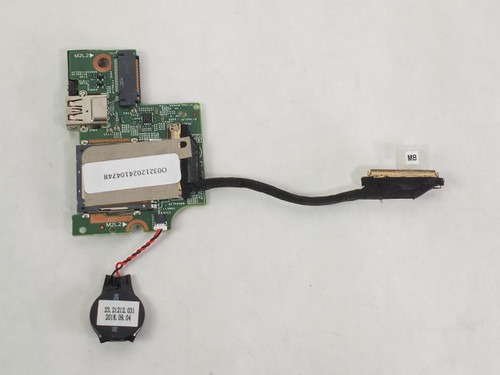 Dell Latitude 7380 Laptop USB Board W/Cable C86YY