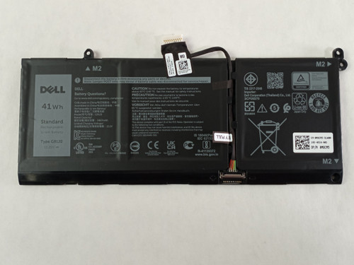 Lot of 5 Dell G91J0 3467mAh 3 Cell Laptop Battery for Inspiron 13 5310