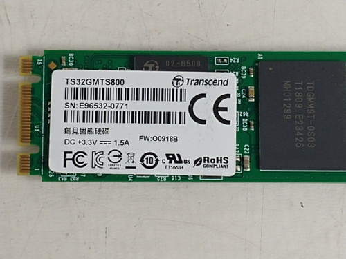 Transcend TS32GMTS800 32 GB M.2 80mm Solid State Drive