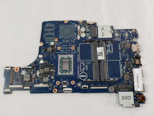 Dell Inspiron 15 3585 525HD AMD 2.5 GHz Ryzen 3 22000U DDR4 Motherboard