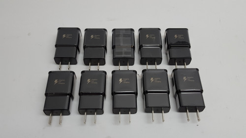 Samsung USB Adaptive Fast Wall Charger for Smartphone - Black 10PK