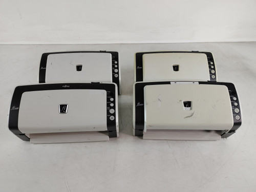 Fujitsu Fi-6130/Z Duplex Color Sheet-Fed Document Scanner For Parts - Lot of 4