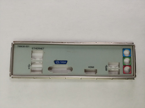 HP 785304-001 I/O Shield For Pavilion 550-153w Desktop Motherboards