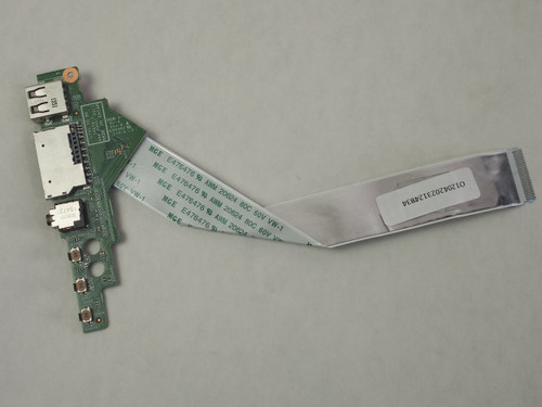 Lenovo Flex 3 1580 Laptop USB Audio Card Reader w/Cable 448.03N01.0011