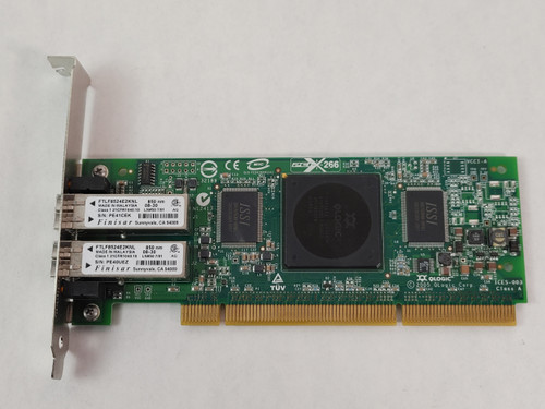 QLogic QLA2462 4GB Dual Port Fibre Channel PCI-X Host Bus Adapter