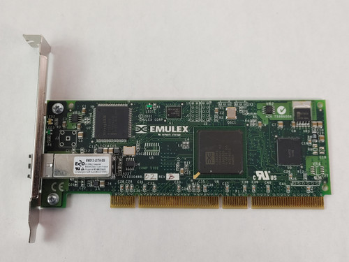 Lot of 2 HP Emulex PCI-X 2GB Fiber Optic Network Controller 343069-001
