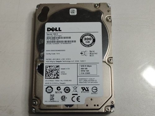 Seagate Dell ST9300605SS 300 GB SAS 2 2.5 in Enterprise Hard Drive