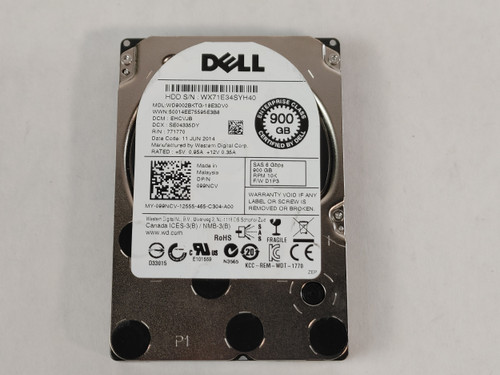 Western Digital Dell WD9002BKTG WD XE 900GB 2.5" SAS 2 Enterprise Hard Drive