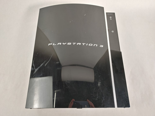 Sony PlayStation 3 Black No HDD Console 2008 CECHH01 For Parts