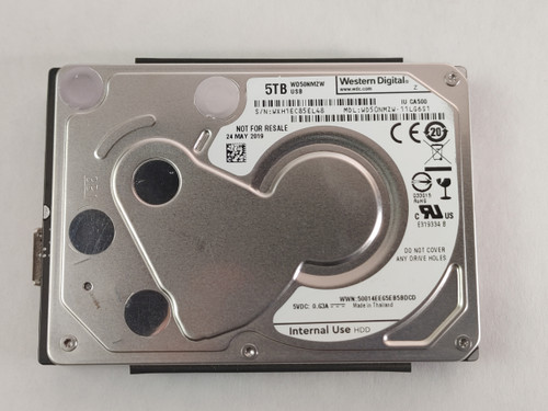 Lot of 2 Western Digital WD50NMWZ 5 TB 2.5 in USB 3.0 External Hard Drive